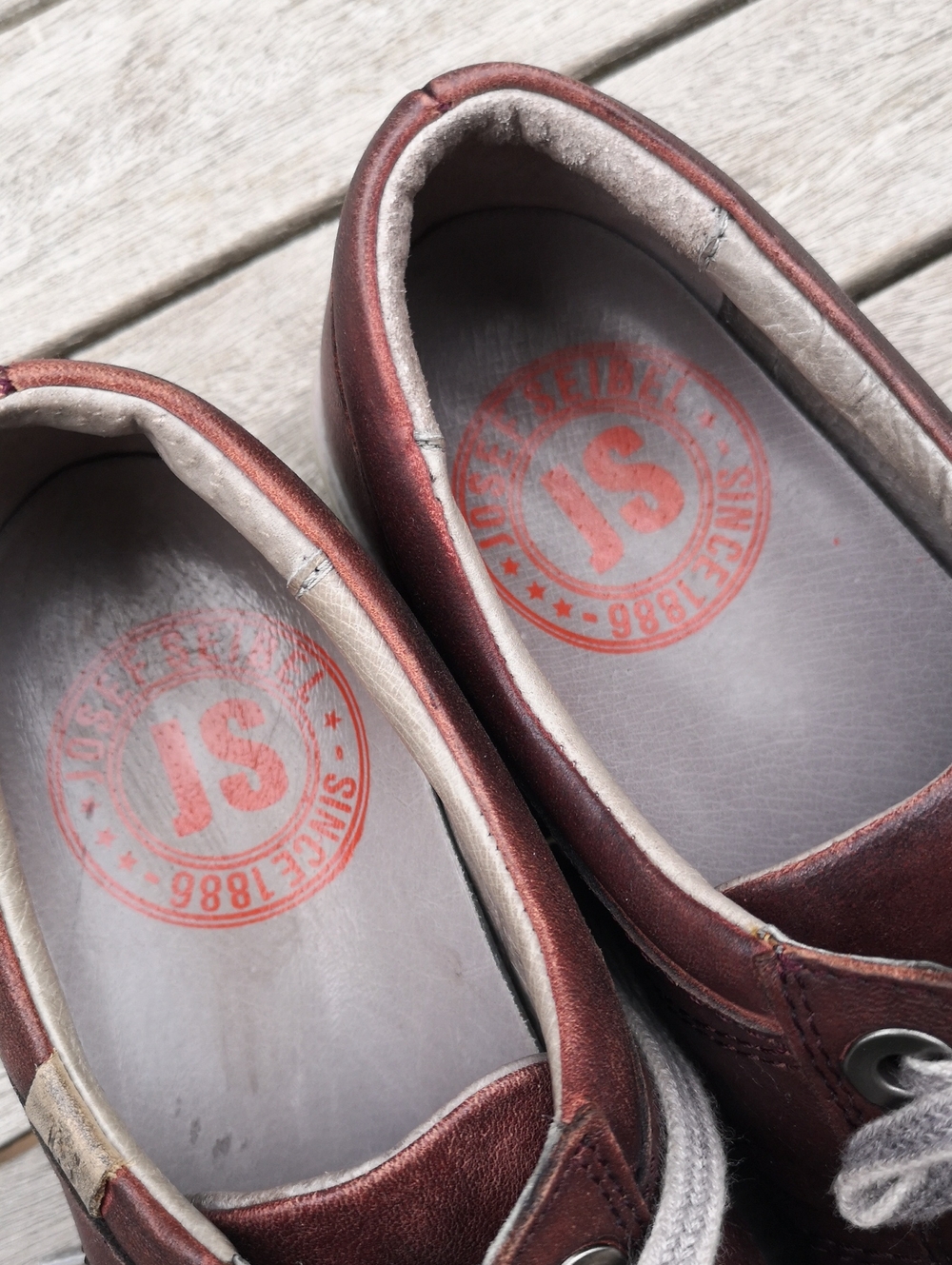 Josef Seibel leather sneakers - Picture 6 of 12